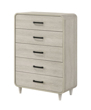 Transform your bedroom into a serene retreat with this contemporary ensemble, where modern sophistication meets luxurious comfort. Featuring sleek lines and a neutral palette, this group exudes elegance and versatility, perfect for any home decor. The cen