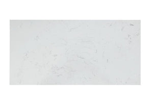 Rorratt - Kitchen Island - Marble & White Finish