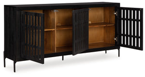  console or media cabinet. Contemporary and casual