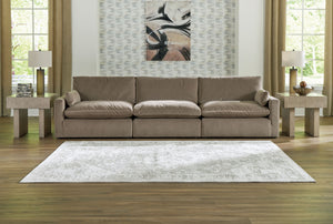 Sophie - Cocoa - 3-Piece Sectional Sofa