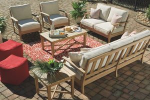 Clare View - Beige - Sofa with Cushion