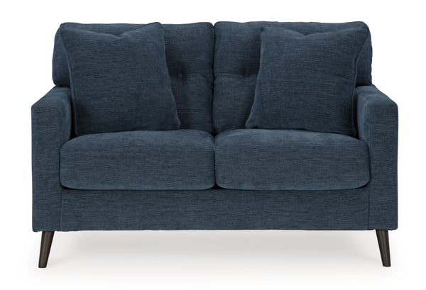 Bixler - Navy - Loveseat