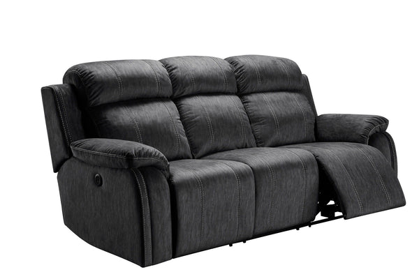 The Tango Dual Recliner Sofa in Shadow Gray combines durable craftsmanship, luxurious comfort, and sleek style to create the perfect addition to any living space. Built with premium hardwood and plywood frames, this sofa offers long-lasting stability and 