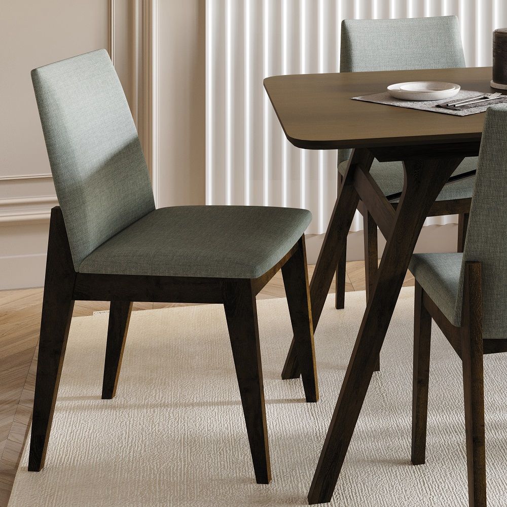 Kaela - Side Chair (Set-2) - Walnut