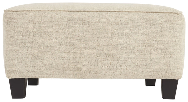 Abinger - Natural - Oversized Accent Ottoman