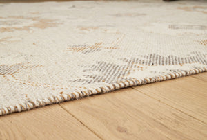 Calkin - Linen / Gray / Caramel - Medium Rug