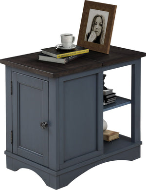 Americana Modern - Cocktail Table With 2 Chairside Tables - Denim