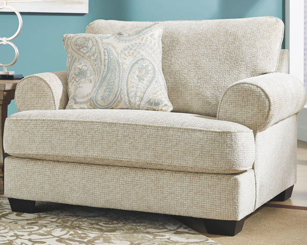 Monaghan - Sandstone - 2 Pc. - Chair and a Half with Ottoman