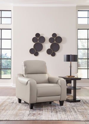  thanks to subtly incorporated one-touch reclining and adjustable headrests. With chic exposed legs and stunning stitching detai