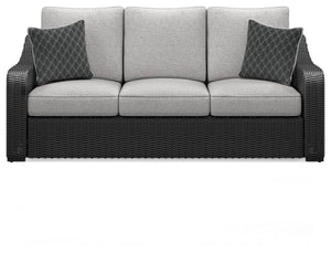  removable cushions wrapped in NuvellaÂ® fabric thatâ€™s
