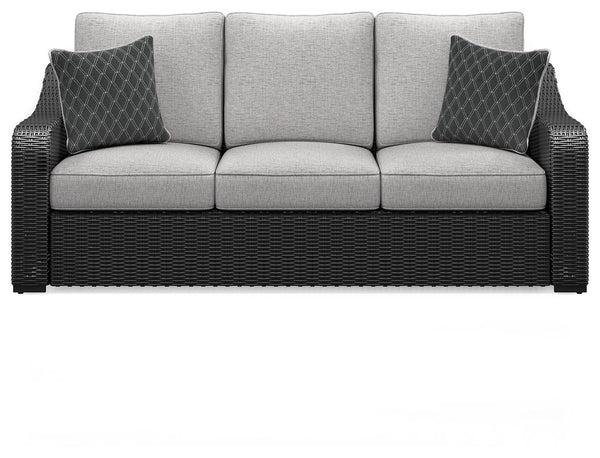  removable cushions wrapped in NuvellaÂ® fabric thatâ€™s