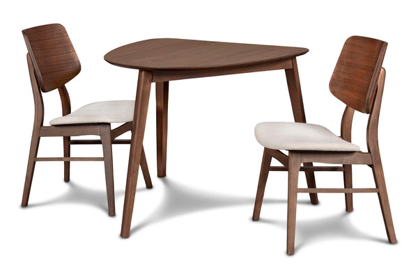 Oscar - Corner Table - Walnut