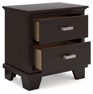 Covetown - Dark Brown - 6 Pc. - Dresser