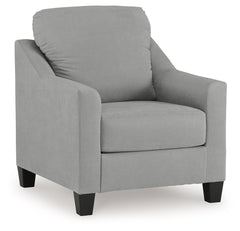 Simply chic comfort. This chairâ€™s versatile character is instantly at home where you are, whether your space is casual or contemporary. With the look of suede velvet, you get the ultra-clean, tailored look you love. Howâ€™s that for refined relaxation?<