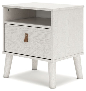 Aprilyn - White - One Drawer Night Stand