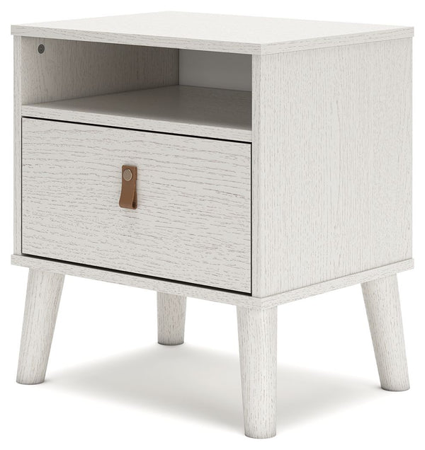 Aprilyn - White - One Drawer Night Stand