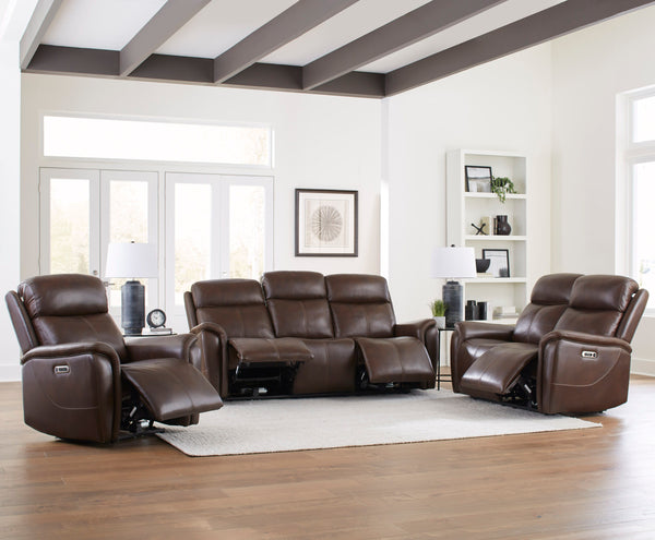Cascade - Power Recliner (Set of 2) - Auburn