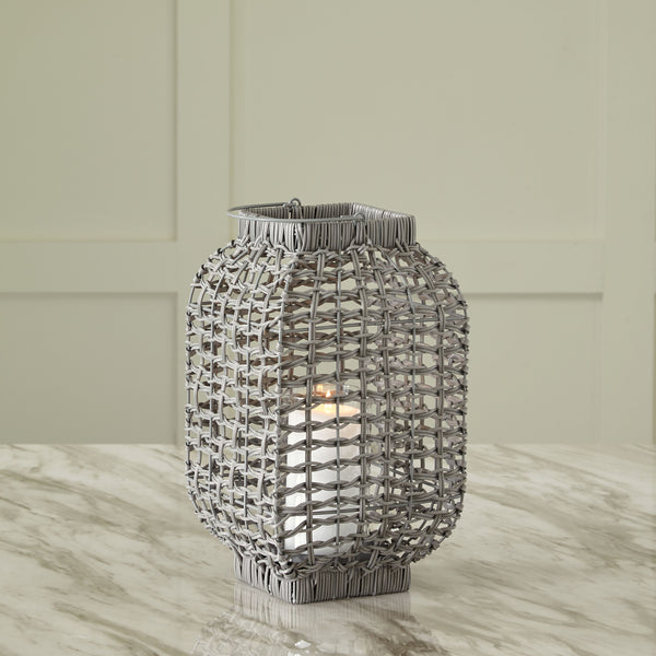  this chic indoor/outdoor piece rounds out your decor wit