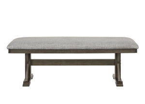  designed for both style and functionality. The beautifully crafted table features a robust trestle base