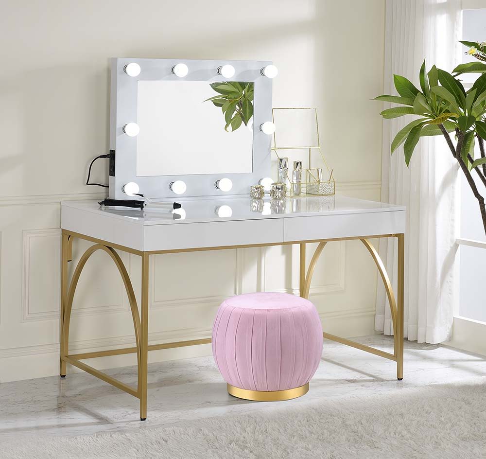 Lightmane - Vanity Desk - White - 50-"