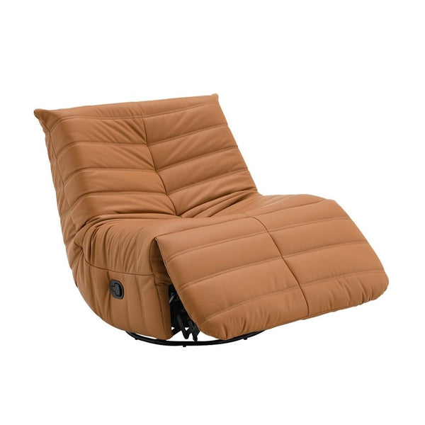 Talmon - Recliner With Swivel - Orange