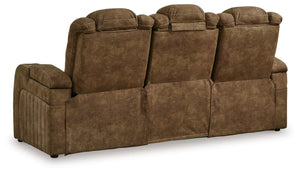  Power Reclining Loveseat With Console