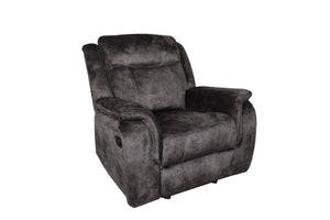 The Park City Glider Recliner in Gray offers a perfect blend of durability, comfort, and style. Constructed with a sturdy frame of premium hardwoods and plywood, it ensures long-lasting stability and support. The cushions, made with resilient foam and adv