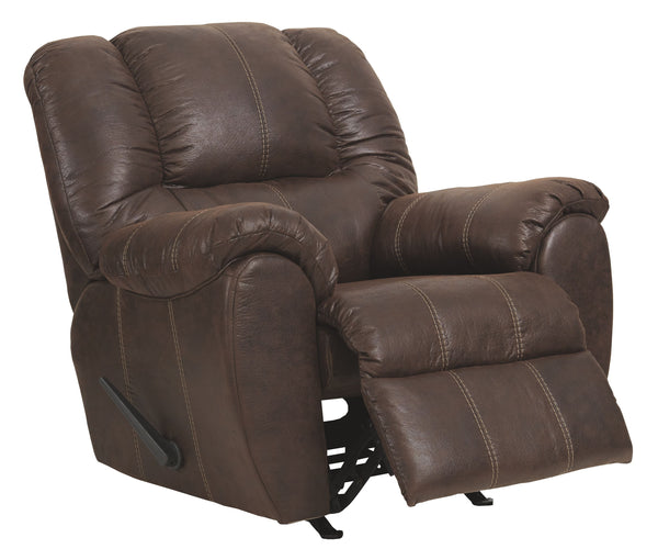  this smartly priced recliner with gentle rocking motion is a bests