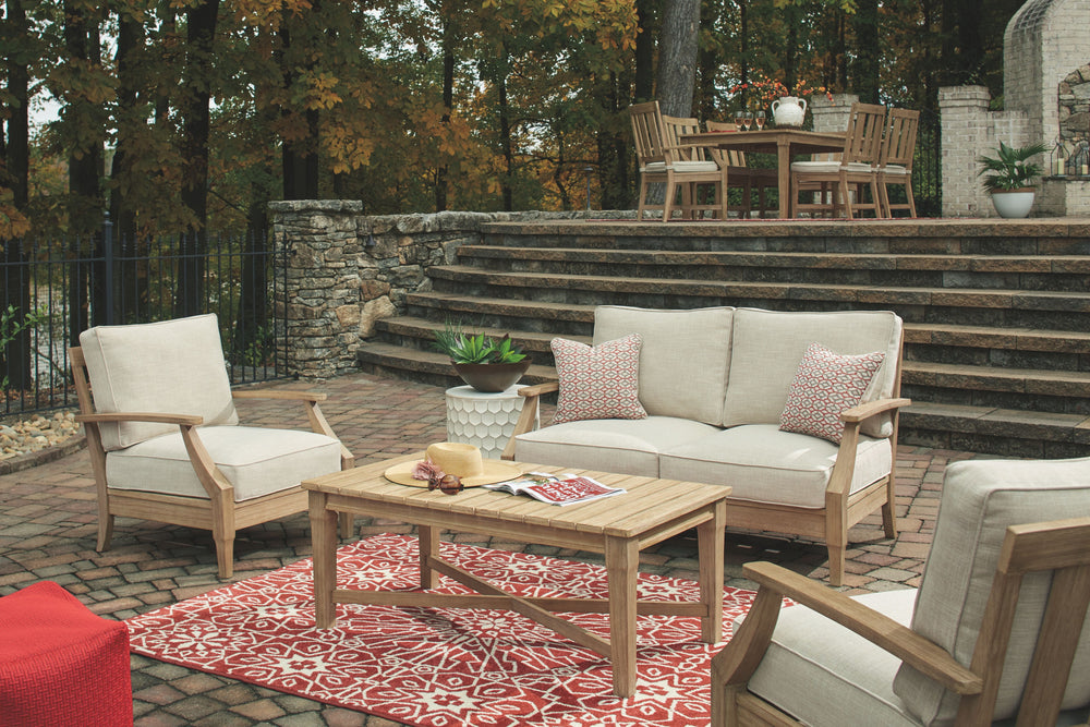 Clare View - 3 Pc. - Lounge Set - Beige