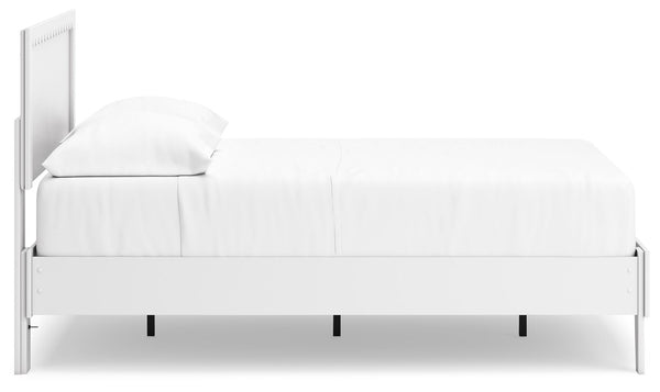 Hallityn - White - Full Panel Platform Bed