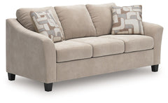 Subtle in color, big on style possibilities. This queen sleeper sofa is a transitional take on everyday comfort. Its soft-to-the-touch upholstery keeps you cozy as you lounge, and the neutral hue is a perfect canvas for adding your own fashionable flair. 