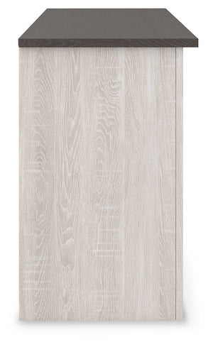 Dorrinson - White - LG TV Stand w/Fireplace Option