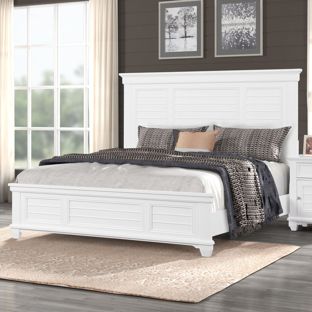 Jamestown - 6/0 California King Bed - White
