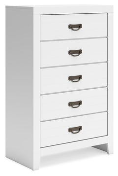 Are you a lover of casual contemporary style? Then this chest of drawers is perfect for you. The clean, white finish conveys an easy-breezy sensibility, while spacious drawers offer plenty of storage. Durable, sleek and stylish, it graces your space with 