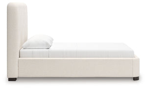 Brintstreet - Beige - Queen Upholstered Bed