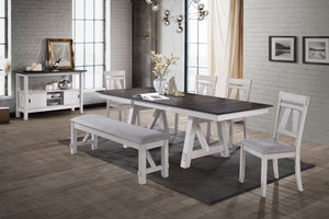 crafted from solid rubberwood