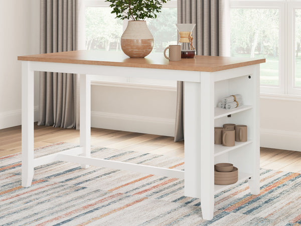  for a neutral look that vibes with a variety of aesthetics. Built-in storage shelves keep kitchen
