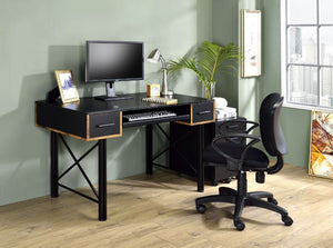Settea - Desk - Black Finish