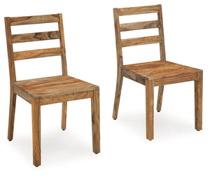 Discover something extraordinary with this clean-lined dining chair. The rich natural beauty of the wood, enhanced with a clear wood-tone finish, brings an organically stunning vibe to your home. Strikingly simple, this piece creates an understated, moder