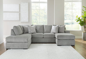 Casselbury - Cement - 2-Piece Sectional With Laf Corner Chaise