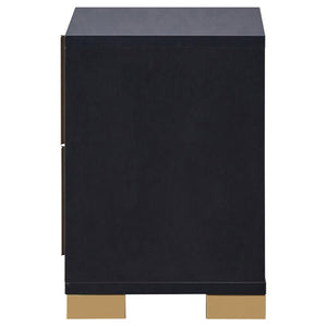 Marceline - 2-Drawer Nightstand - Black