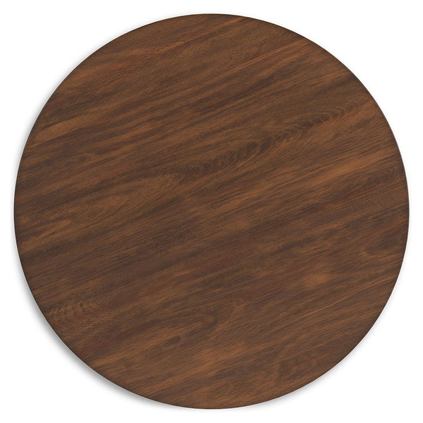 Lyncott - Mustard / Brown - 5 Pc. - Counter Table