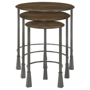  organic finish that complements various interiors. The gunmetal-finis