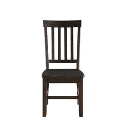 Combining classic and contemporary elements, the bold curves of the Maisha dining chair provide both an elegant contrast and a unique look to any dining area. This armless chairs crafted with solid wood backrest and apron.<br/><br/><b>Product Features</b>