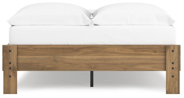 Deanlow - Honey - Full Platform Bed