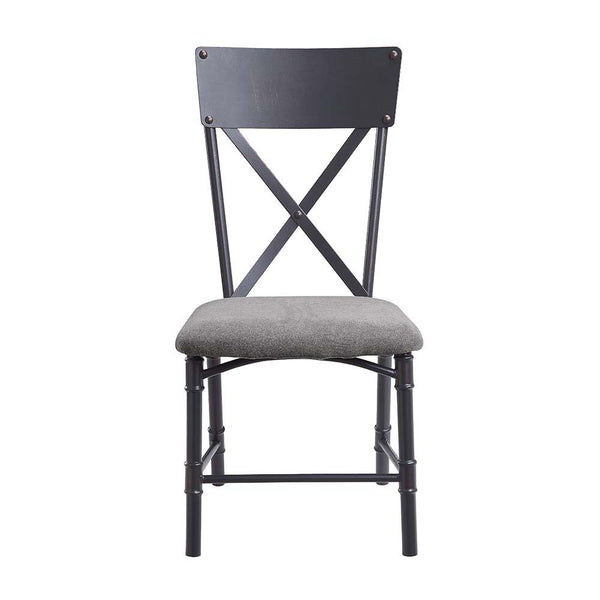 Edina - Side Chair (Set of 2) - Gray Fabric