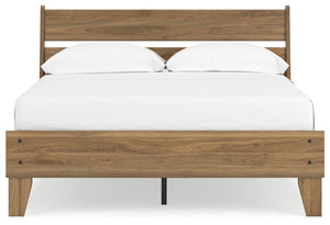 Deanlow - Honey - Full Platform Panel Bed
