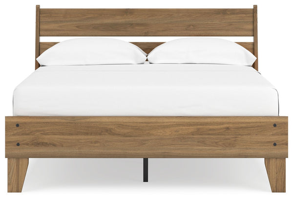Deanlow - Honey - Full Platform Panel Bed