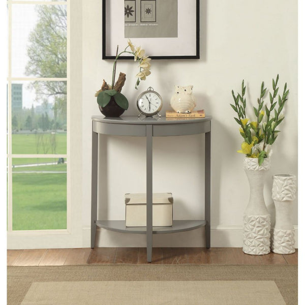Justino - Accent Table - Gray