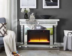Noralie - Fireplace - Pearl Silver - 47-"
